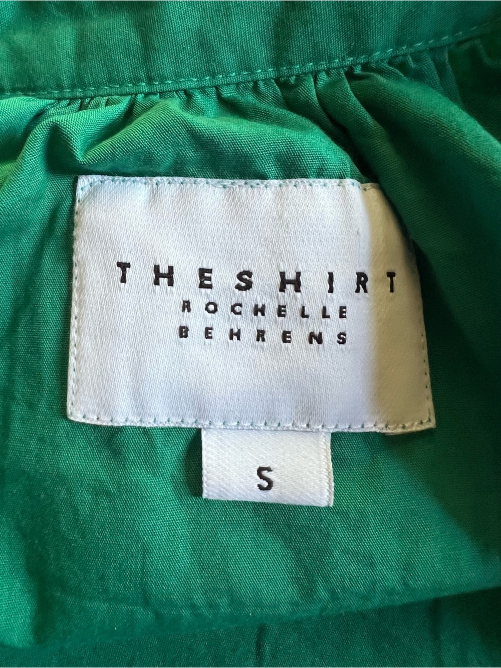 The Shirt by Rochelle Behrens Minka Embroidered Shirt S - Picture 9 of 10